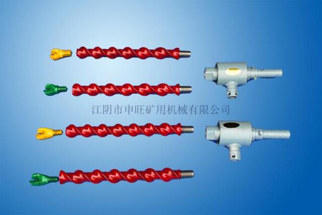  優(yōu)質(zhì)錨桿鉆頭、水式麻花鉆桿、供水器16×2